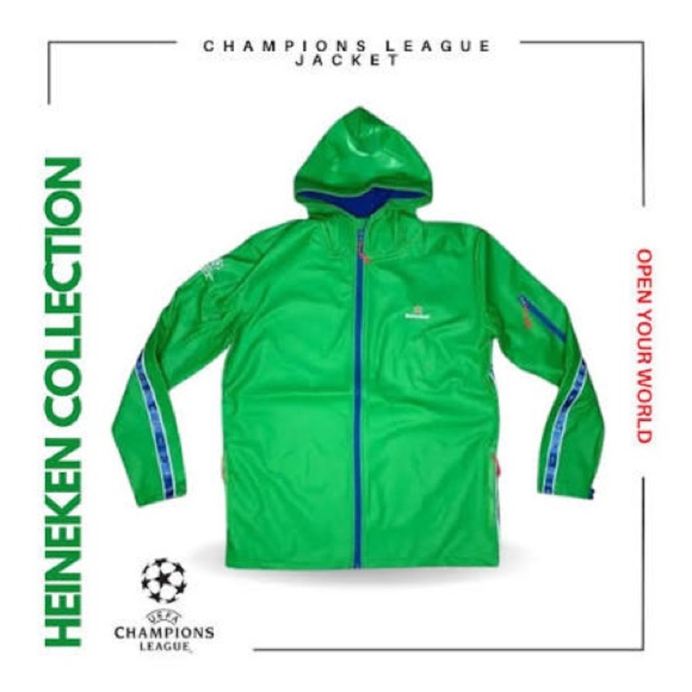 Green Heineken Champions League Jacket
